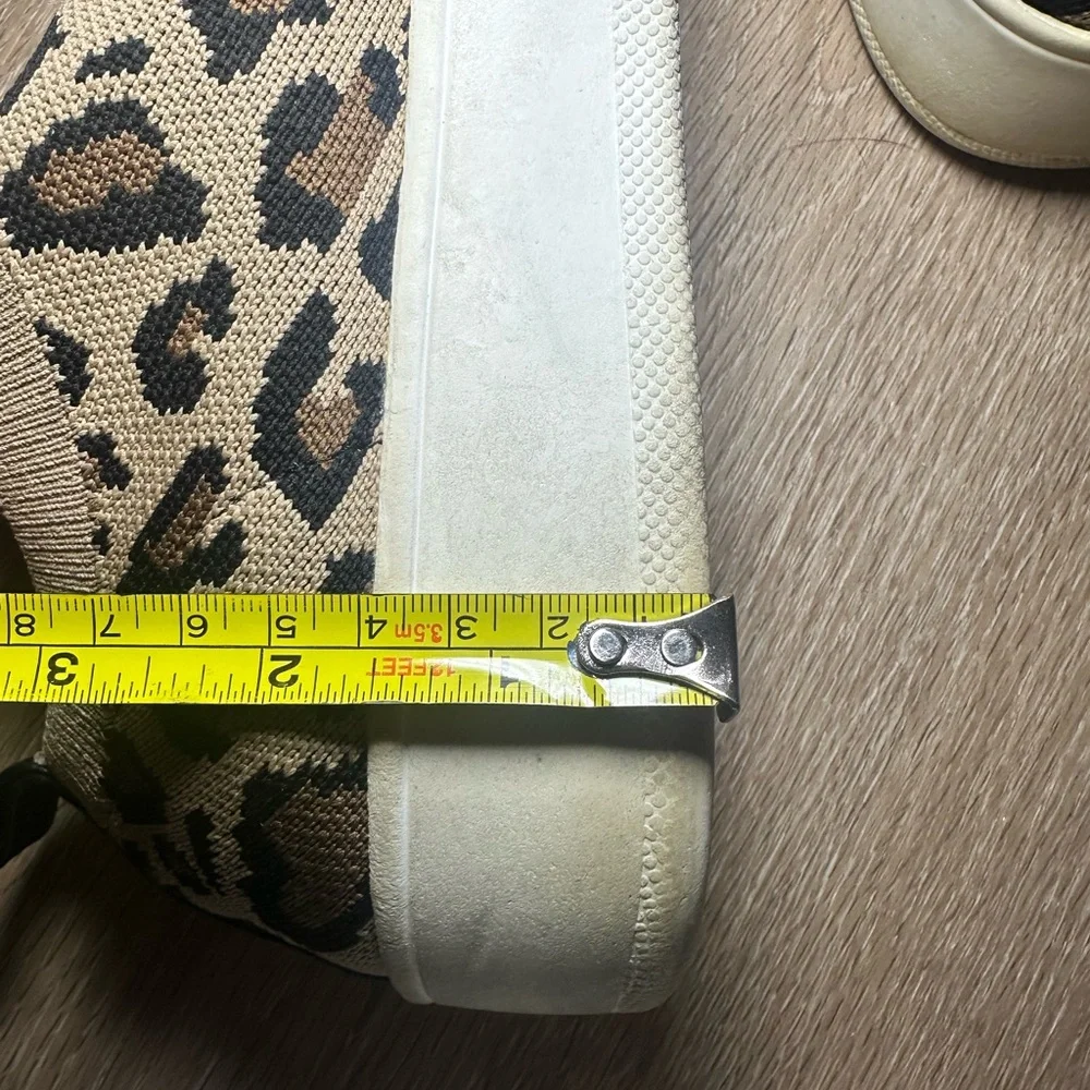 Steve Madden‎ Leopard Print Sneakers Size 8.5 Womens
